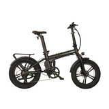 E-Go Bike Max+ PRO Folding Fat Tyre (off road) Electric Bike Black/Silver/Khaki Green - Easy E Rider