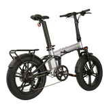 E-Go Bike Max+ PRO Folding Fat Tyre (off road) Electric Bike Black/Silver/Khaki Green - Easy E Rider