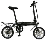 Eelo 1885 Explorer Folding Electric Bike Black/White - Easy E Rider