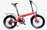E-Go Bike Max Folding Electric Bike Red/Black/White - Easy E Rider