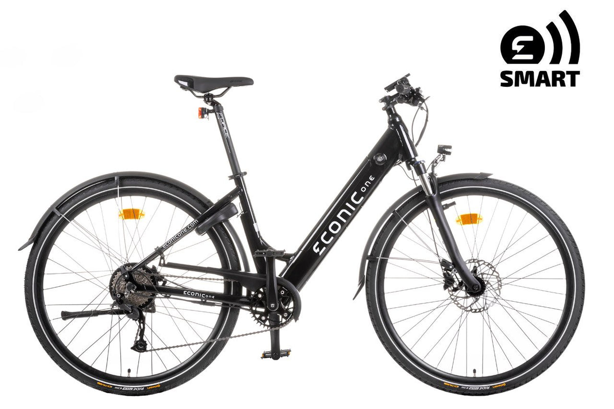 Econic One SMART COMFORT Electric Bike Red/Black/Blue