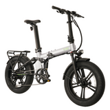 E-Go Bike Max+ PRO Folding Fat Tyre (off road) Electric Bike Black/Silver/Khaki Green - Easy E Rider
